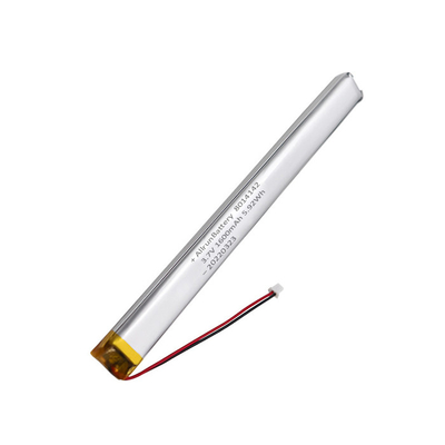 कस्टम 3.7 V 1600mAh LiPo बैटरी 1C LiPo रिचार्जेबल बैटरी