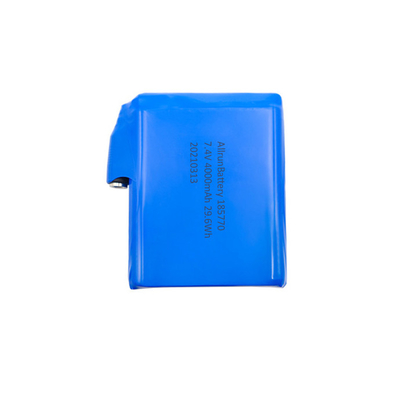 शक्तिशाली पहनने योग्य रिचार्जेबल बैटरी 7.4V 4000mAh लिथियम पॉलिमर बैटरी पैक