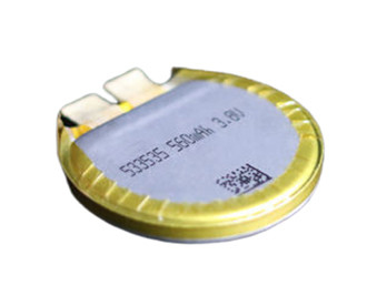 3.7V 560mAh नॉवेल राउंड लिथियम आयन बैटरी स्मार्ट वॉच 533535