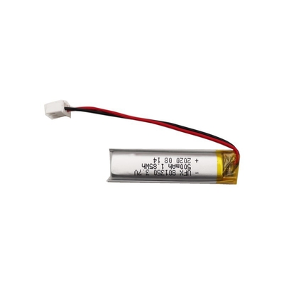 रीडिंग पेन के लिए 3.7V 500mAh 801350 कस्टम ली आयन बैटरी अल्ट्रा नैरो