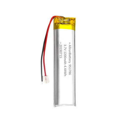 कस्टम लिथियम आयन बैटरी पैक, लिथियम आयन बैटरी 3.7 V 1200mah 4.44 Wh