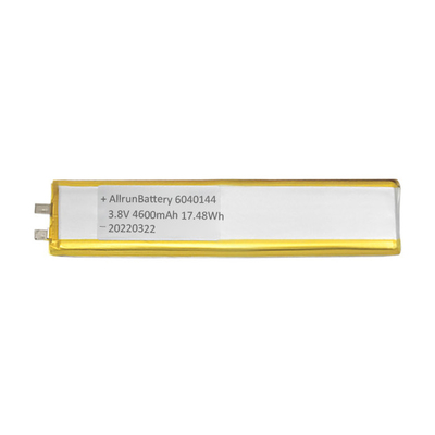 डिटेक्शन इंस्ट्रूमेंट के लिए स्थिरता 4600mAh 3.8V कस्टम LiPo बैटरी अल्ट्रा नैरो