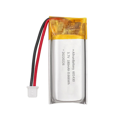 कस्टम 3.7V 180mAh LiPo बैटरी 1C रिचार्जेबल ली पॉली बैटरी