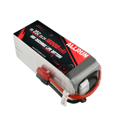 पावर टूल्स हाई डिस्चार्ज लीपो बैटरी पैक 25C 22.2V 6S 16000mAh
