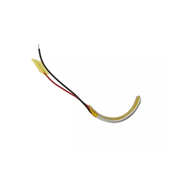 कर्व्ड LiPo रिचार्जेबल बैटरी 3.7 V 13mAh कम सेल्फ डिस्चार्ज के साथ