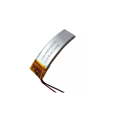 AR कर्व्ड LiPo बैटरी 85mAh 3.7 V रिचार्जेबल लिथियम बैटरी