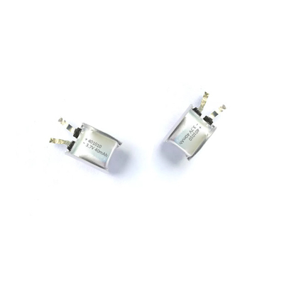 उच्च विश्वसनीयता मिनी LiPo बैटरी 10mAh 3.7V लिथियम पॉलिमर बैटरी सेल