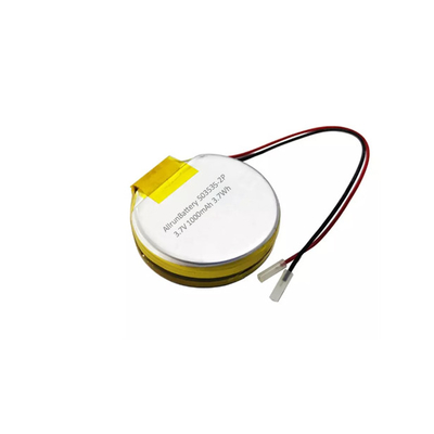 स्मार्टवॉच राउंड लीपो बैटरी पैक 1S2P 3.7V 1000mAh 503535