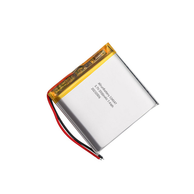104545 स्क्वायर शेप्ड बैटरी पैक 3.7 V 2200mAh LiPo बैटरी
