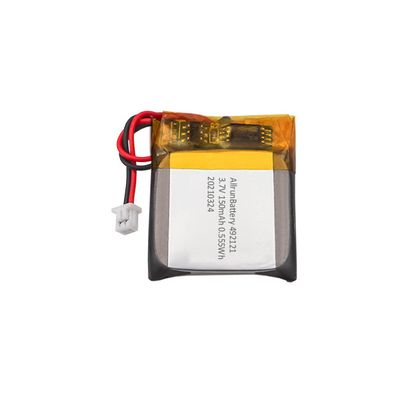 1C लंबे समय तक चलने वाली IoT बैटरी पैक रिचार्जेबल स्क्वायर 3.7V 150mAh LiPo बैटरी