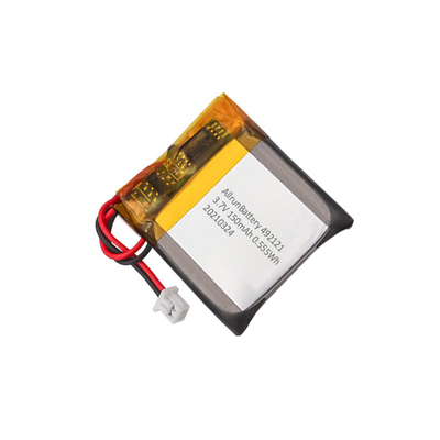 1C लंबे समय तक चलने वाली IoT बैटरी पैक रिचार्जेबल स्क्वायर 3.7V 150mAh LiPo बैटरी
