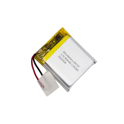 PCM चौकोर आकार की बैटरी रिचार्जेबल 3.7 V 360mAh LiPo बैटरी