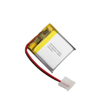 लाइट 1C चौकोर आकार की बैटरी रिचार्जेबल 3.7 V बैटरी 400mAh