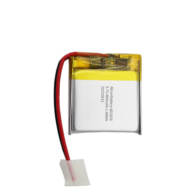 लाइट 1C चौकोर आकार की बैटरी रिचार्जेबल 3.7 V बैटरी 400mAh