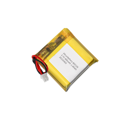 शक्तिशाली स्क्वायर आकार की बैटरी 3.7V 400mAh LiPo बैटरी पैक