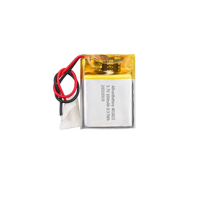 शक्तिशाली मिनी LiPo बैटरी 3.7 V 100mAh अल्ट्रा स्मॉल लिथियम पॉलिमर बैटरी