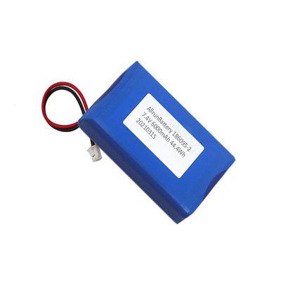 2S1P 6000mAh लिथियम पॉलिमर बैटरी पैक 7.4 V 6000mAh LiPo बैटरी