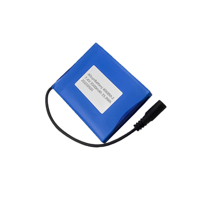 2S1P लिथियम पॉलिमर बैटरी 7.4 V 3500mAh LiPo बैटरी पैक