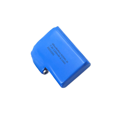 2S1P पहनने योग्य रिचार्जेबल बैटरी 1100mAh 7.4 V लिथियम पॉलिमर बैटरी पैक