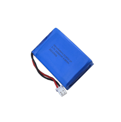 शक्तिशाली 3.7 V 2400mAh LiPo बैटरी 1S2P लिथियम पॉलिमर बैटरी पैक