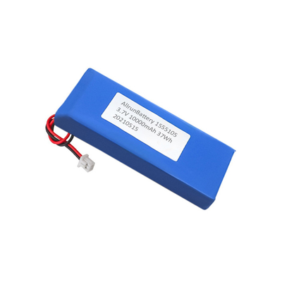 रिचार्जेबल लिथियम बैटरी पैक 1C लिथियम पॉलिमर बैटरी 3.7 V 10000mAh