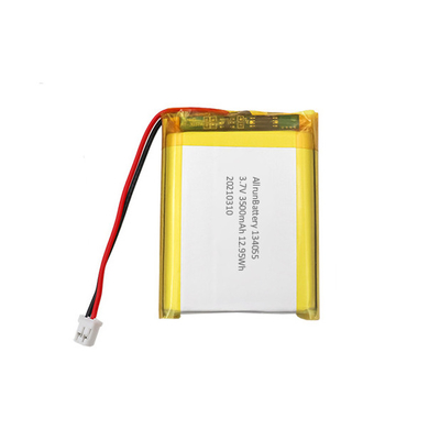 कस्टम 3.7V 3500mAh आयत आकार की बैटरी / LiPo बैटरी 134055