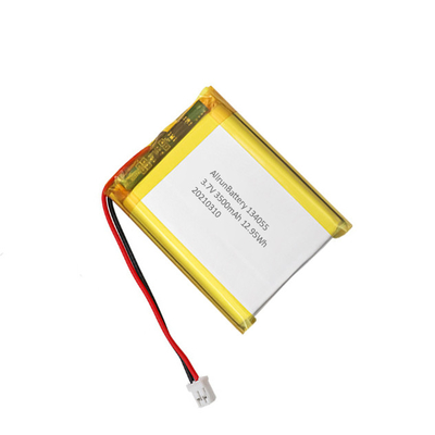 कस्टम 3.7V 3500mAh आयत आकार की बैटरी / LiPo बैटरी 134055