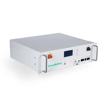 20KW 48V 51.2V एनर्जी स्टोरेज बैटरी पैक स्टैकेबल सर्वर रैक LiFePO4 बैटरी