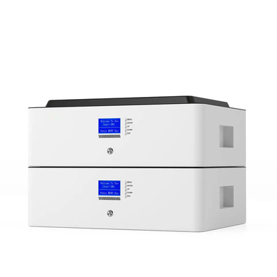 सौर ऊर्जा प्रणाली के लिए 51.2V 100Ah 5KWh रैक माउंटेड बैटरी 6000 बार